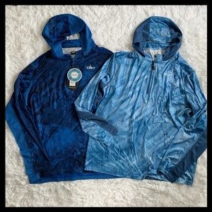 HABIT REALTREE FISHING 1/4 ZIP pullover HOODIES BUNDLE SIZE XL